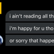 Johnny Silverhand does not have time for these crocodile tears.